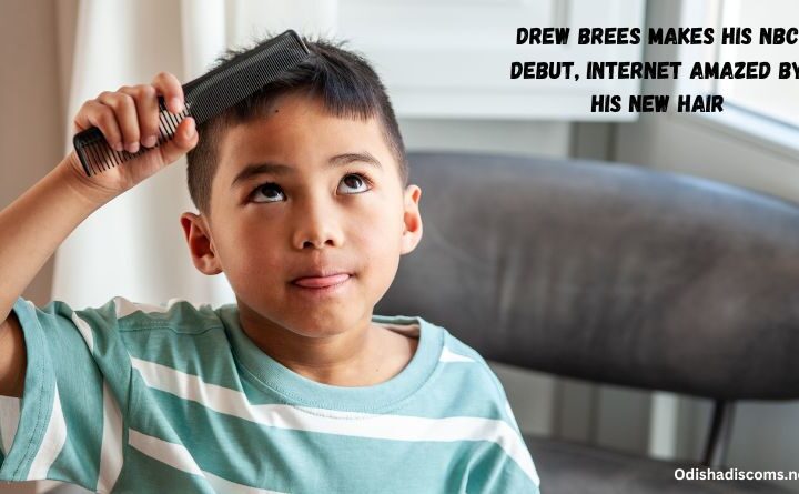 Drew Brees Makes His NBC Debut, Internet Amazed by His New Hair